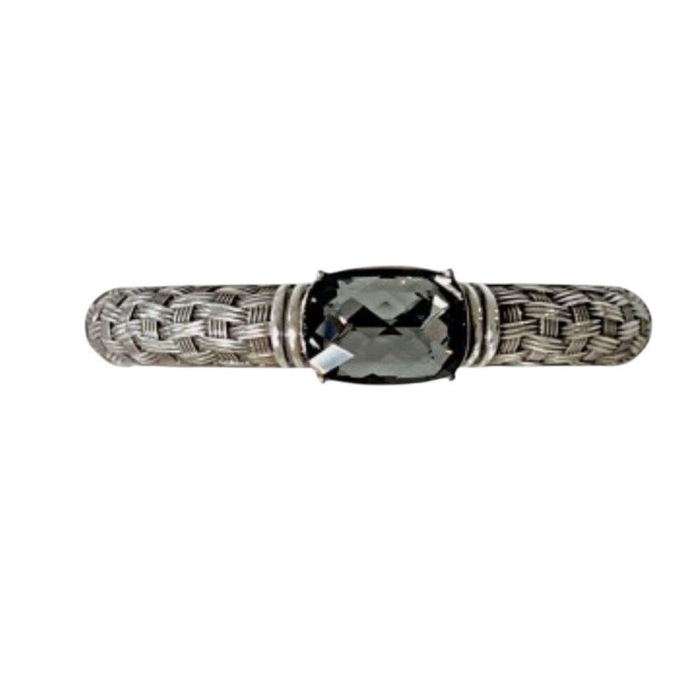 Brighton Café D Eiffel Gem Bangle Silver